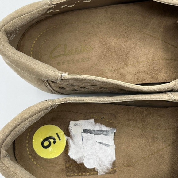 Clarks Artisan Daelyn Summit Loafer Perforated Nubuck Slip On Shoe - Picture 4 of 10